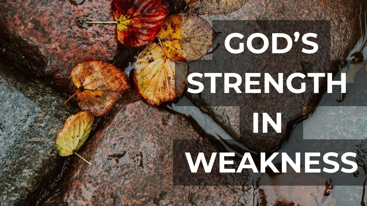 Finding God's Strength in the Middle of a Storm