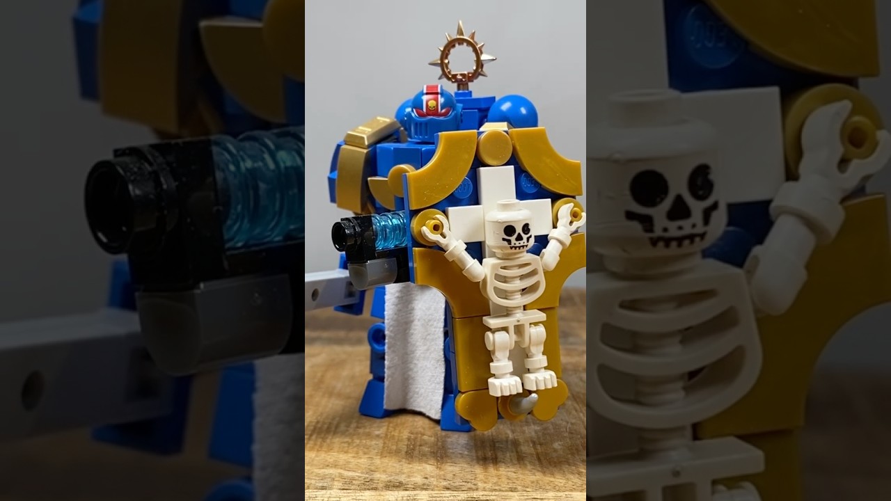 Lego Warhammer 40k  Ultramarine Bladeguard Veteran#warhammer #warhammer40k #spacemarine2 #lego