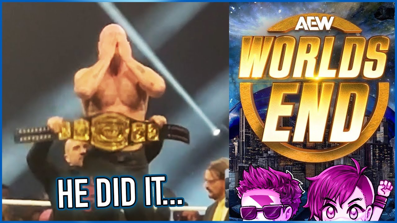AEW WORLDS END 2025 - HIGHLIGHTS (FAN VIEW)
