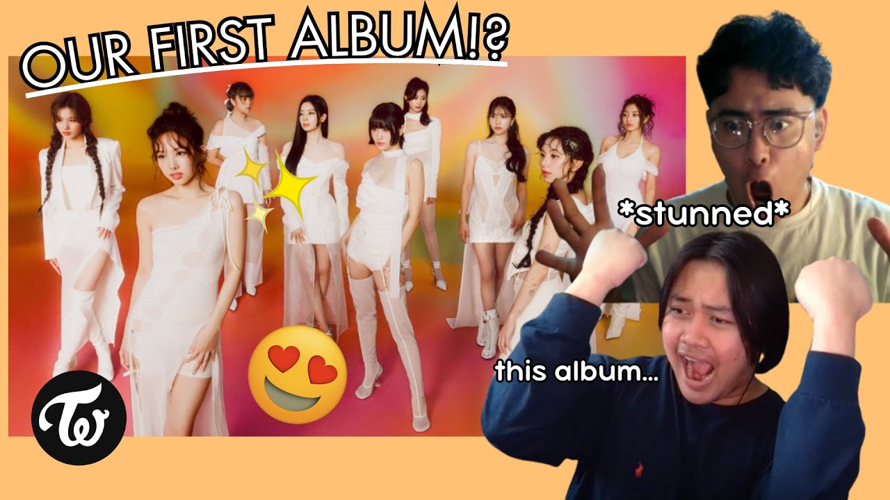 FIRST time listening to a TWICE album. Here's what happened.. // TWICE 