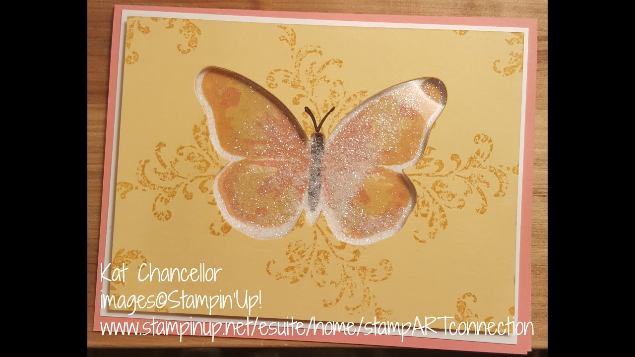 Butterfly Shaker Card