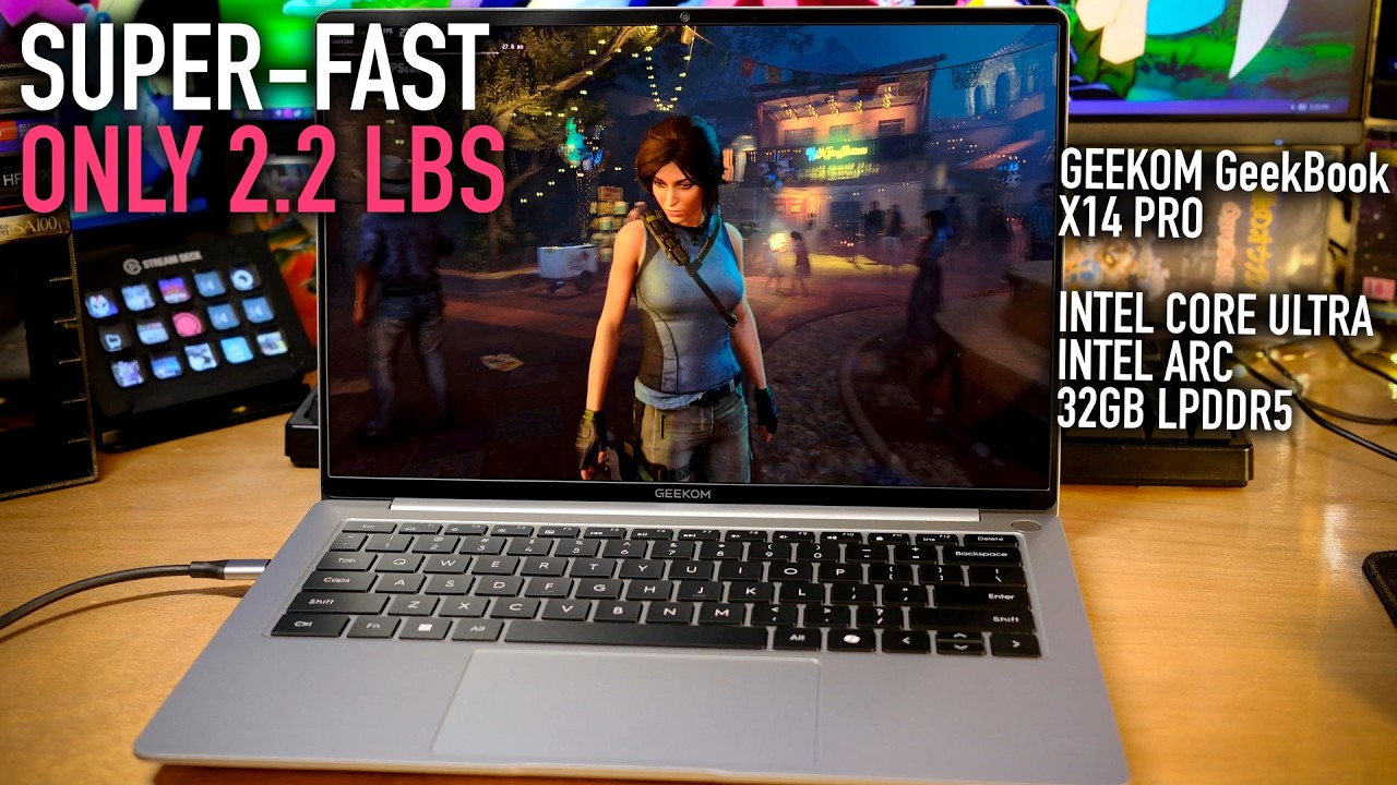 This is the thing: GEEKOM GeekBook X14 Pro - The Lightest Ultra-Fast Laptop
