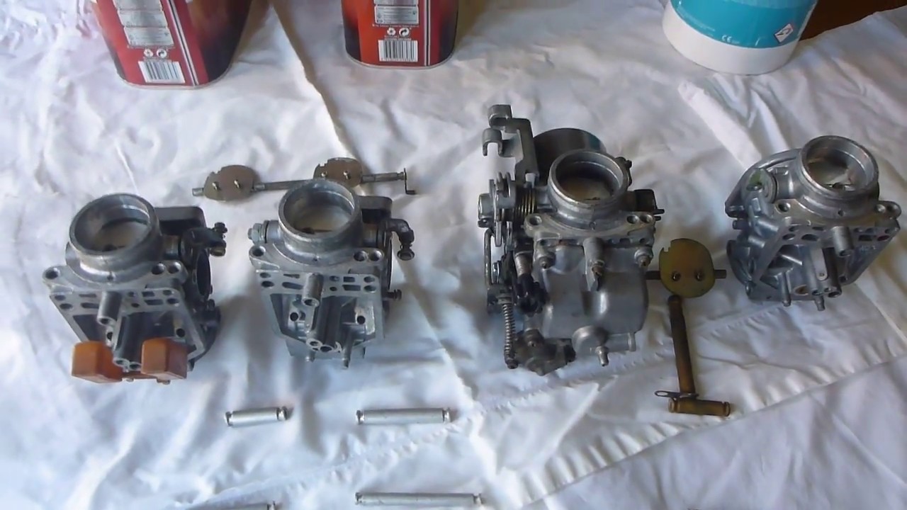 CB900f rebuild - Carb - Carb Bank