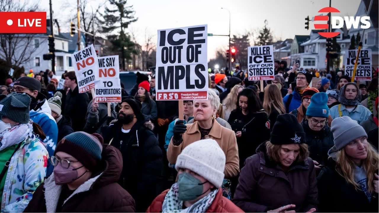 LIVE: Minneapolis Protests Erupt After Woman Killed by Federal Immigration Agent | AC15