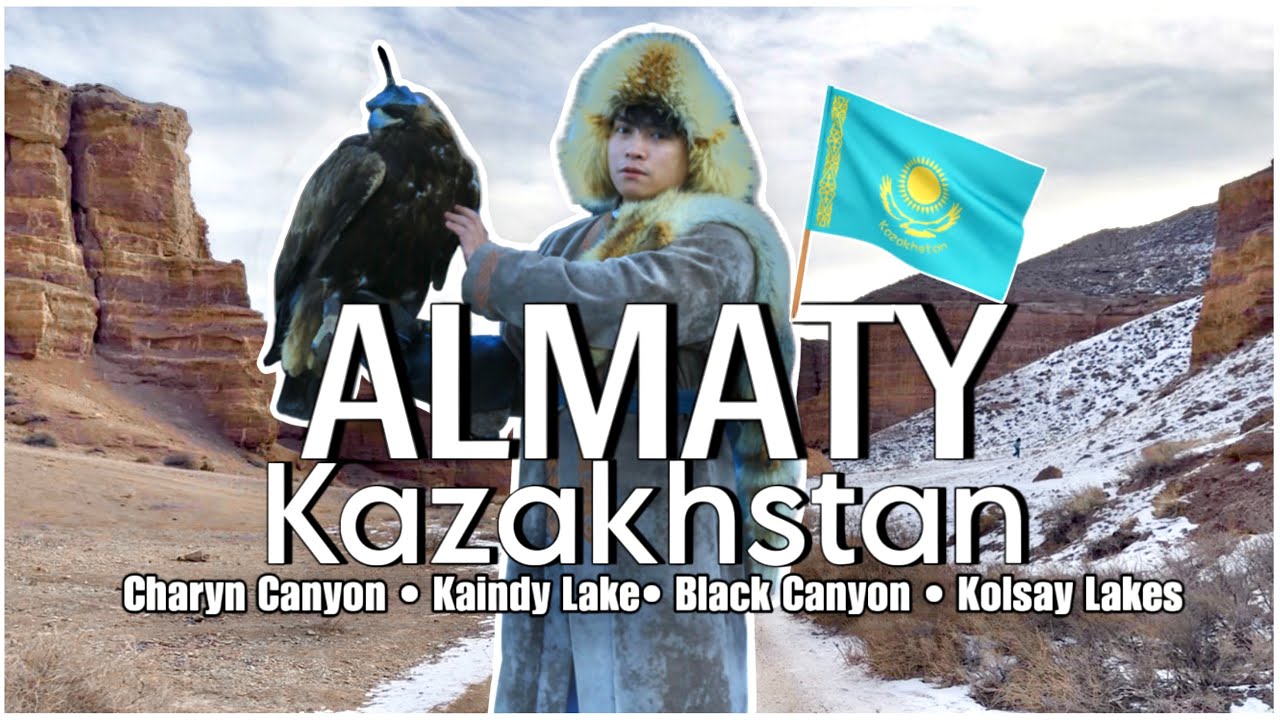 Let's explore Charyn Canyon, Kolsay Lakes & Kaindy Lake | Almaty Kazakhstan Vlog