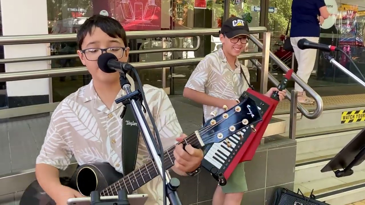 Busking Tamworth Country Music Festival 2026 Neil Diamond Cherry Baby