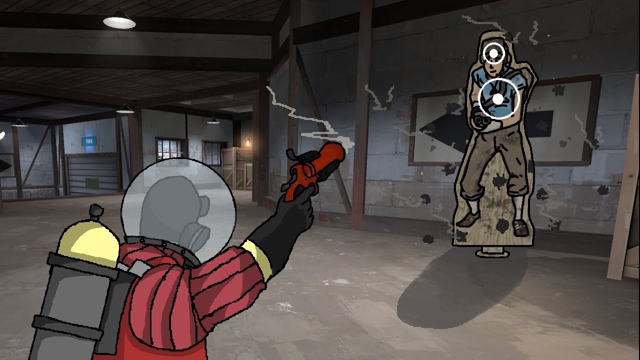 Combo Pyro Bricks Every Flare | TF2