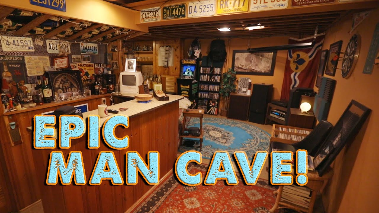 My EPIC Man Cave and Pandemic Survival Bunker Tour!