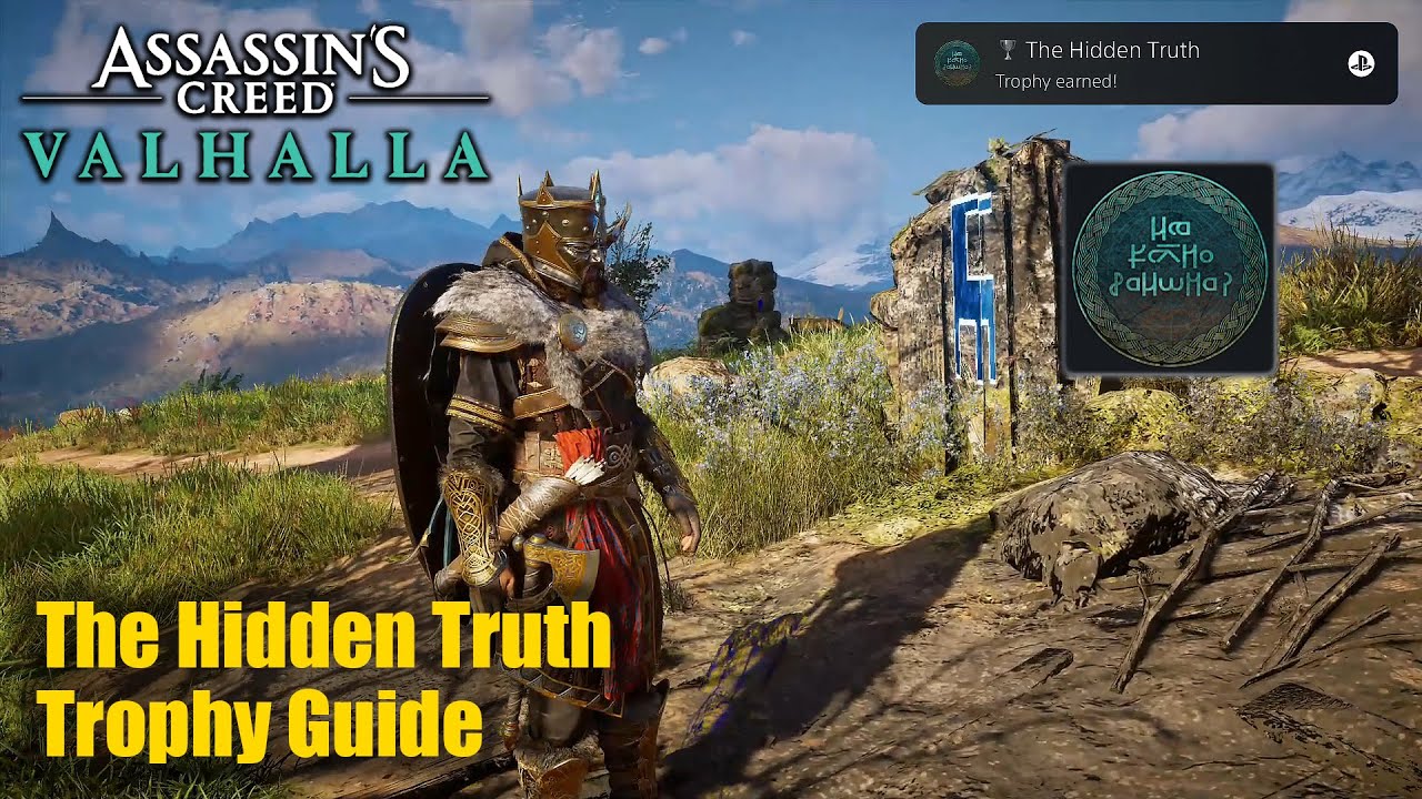 Assassin's Creed Valhalla PS5 • The Hidden Truth Trophy Guide (Obtain all hidden video fragments)