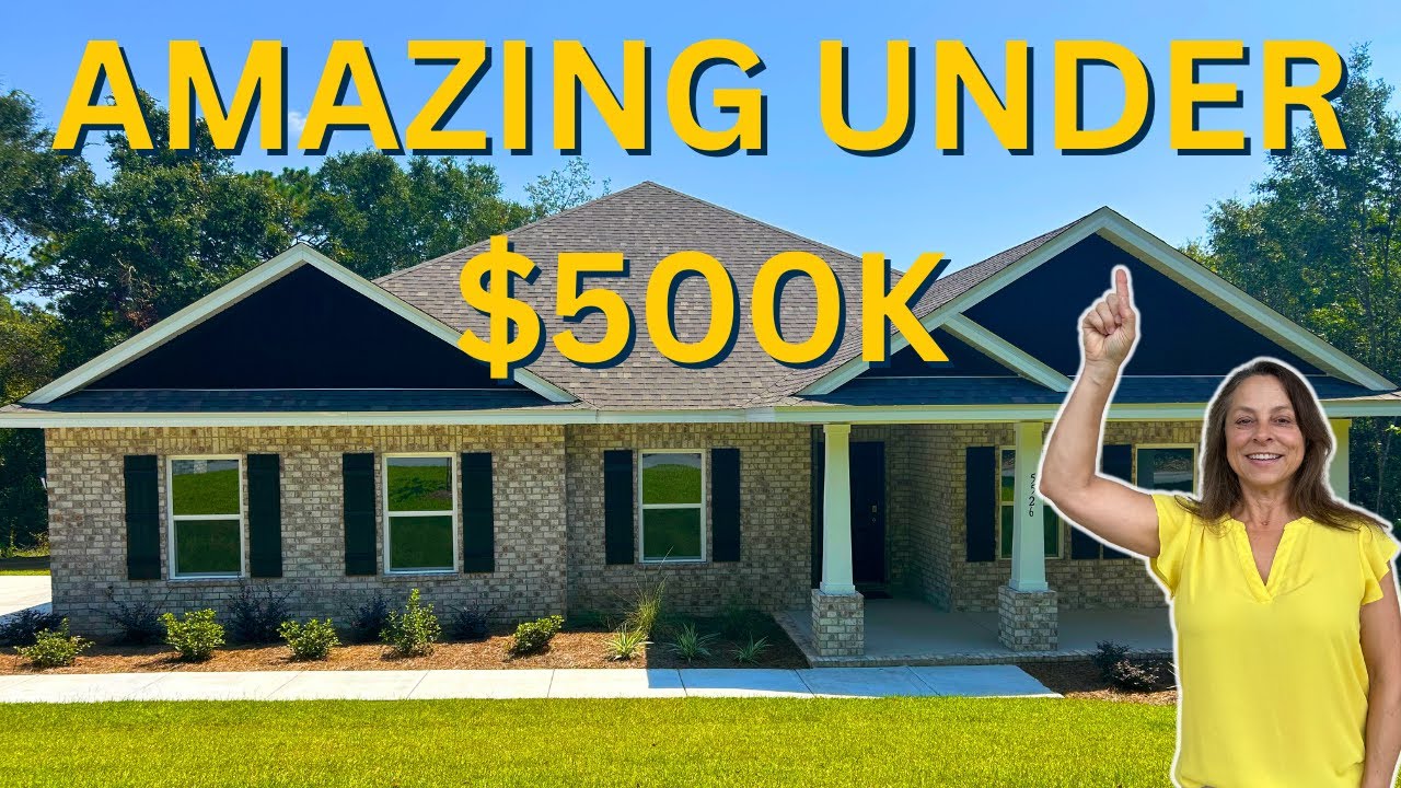 Milton FL Amazing Under 500K | New Home For Sale | 4 Bedroom New Construction Home For Sale