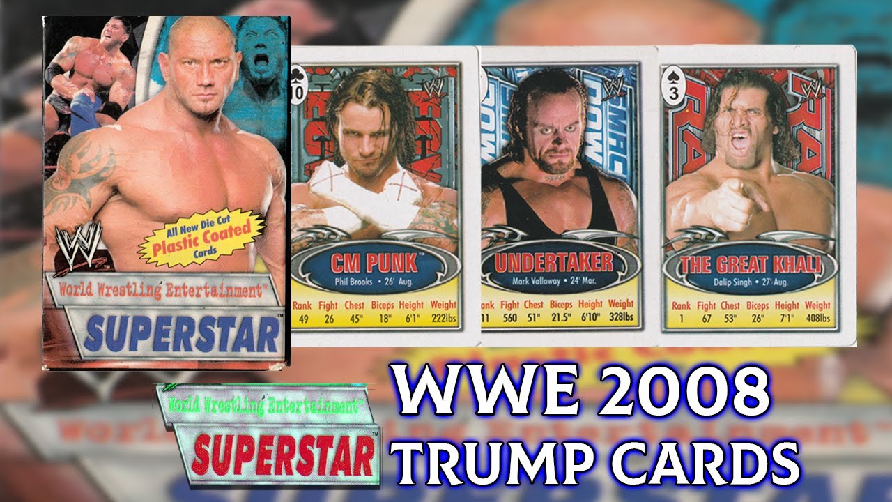 2008 WWE Trump Cards | AADINATH EXPORTS