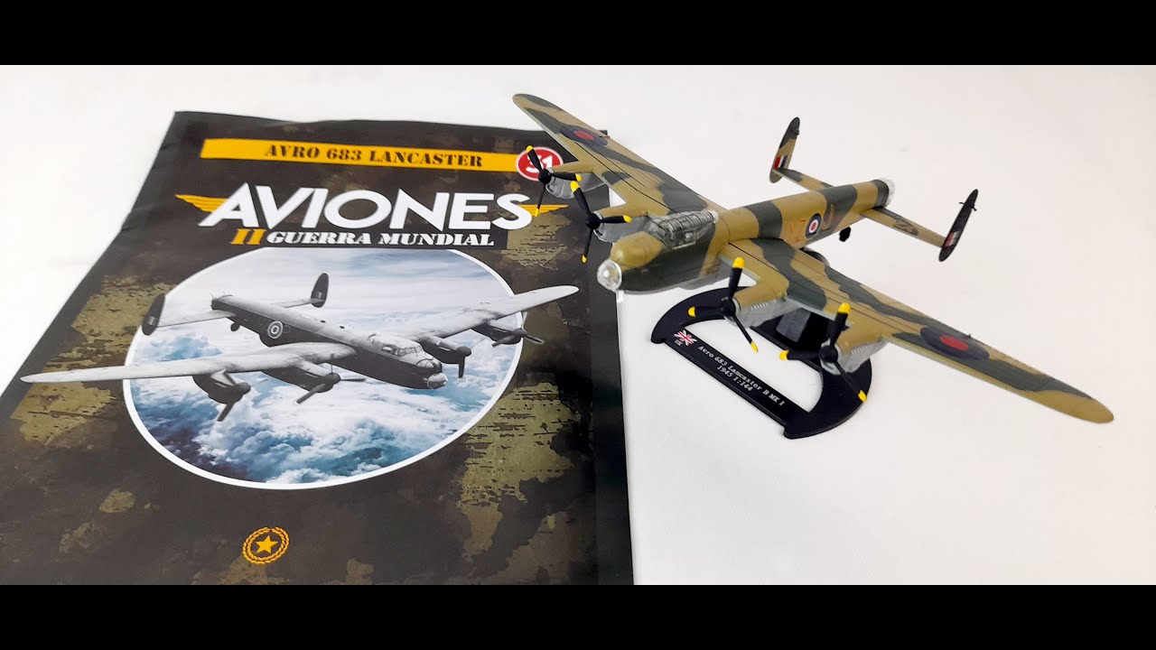 Lancaster- 31  Aviones de combate WW2 SALVAT MÉXICO.