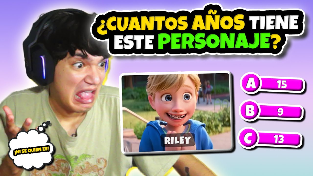 ¡ADIVINA la EDAD de estos PERSONAJES😱👌🏻 | PlayQuiz😘🫰🏻