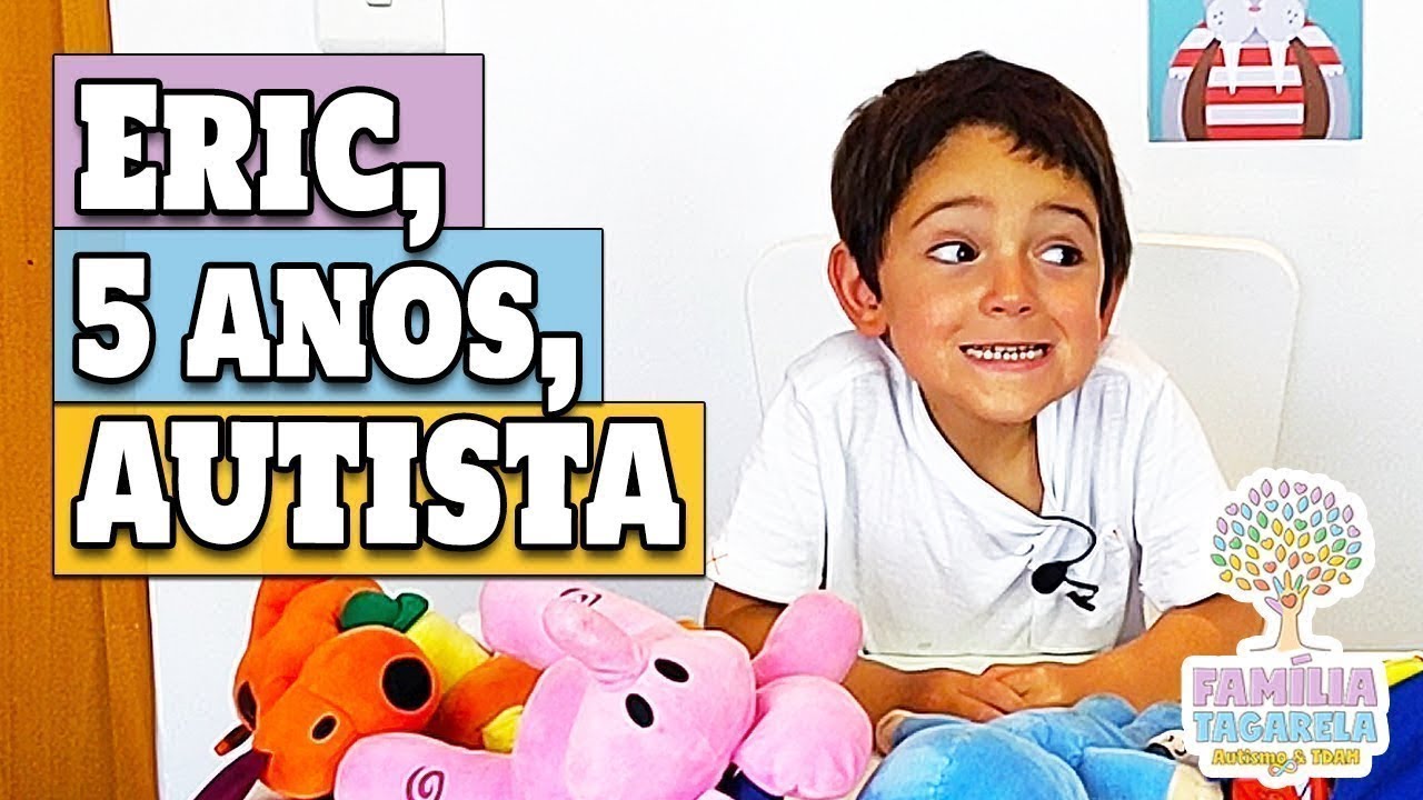 Criança AUTISTA Verbal de 5 anos, Eric, Autista Leve Dá Entrevista