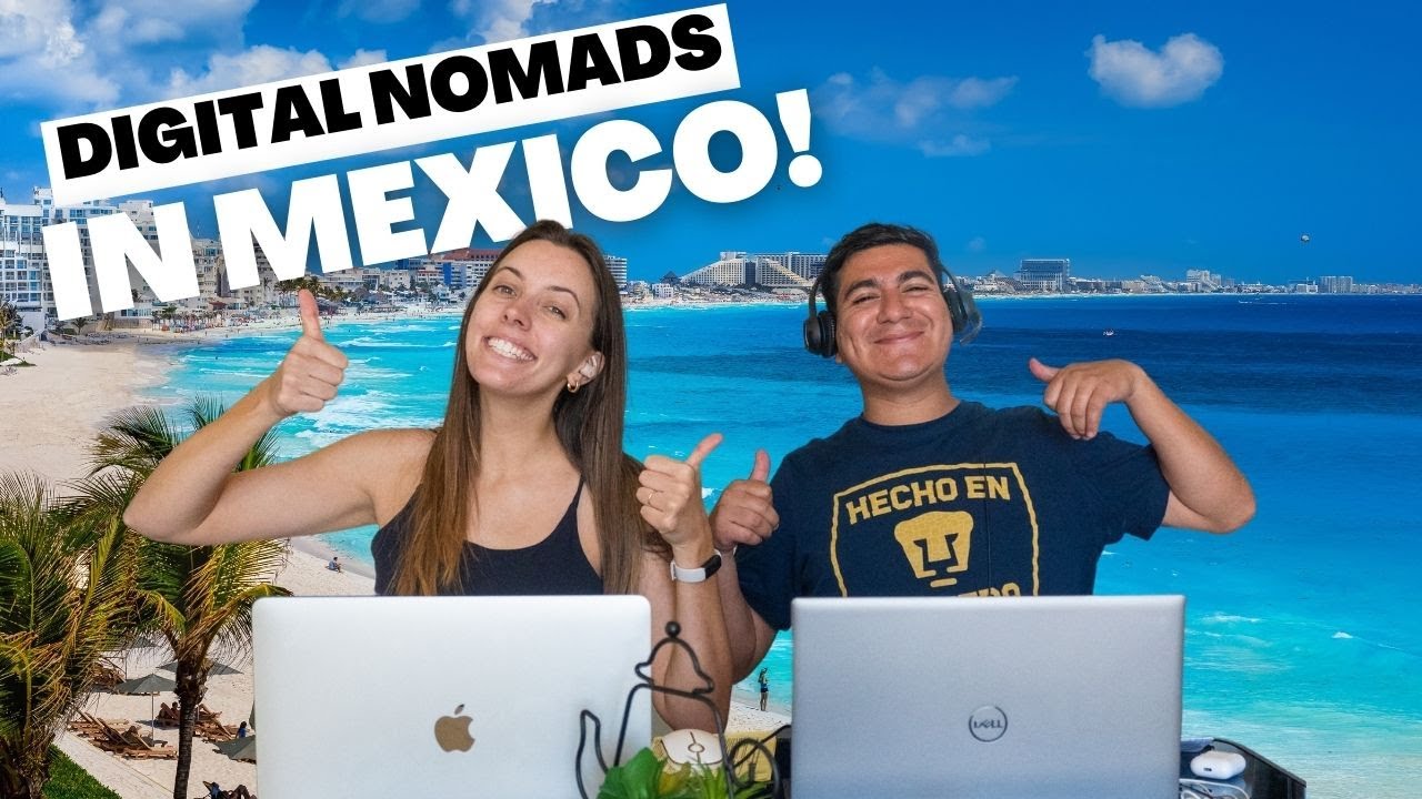 DIGITAL NOMAD DAY IN THE LIFE in Cancun Mexico 🇲🇽
