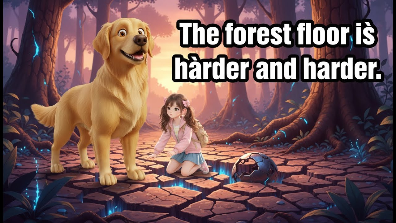 Marky Paws Stories - The forest floor is getting harder and harder. Dream of Warmth.