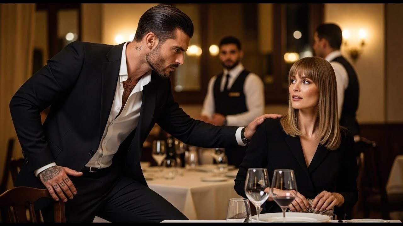 She Was About to Leave the Restaurant — Until the Mafia Boss Stood and Said, “Dinner’s Not Over.”