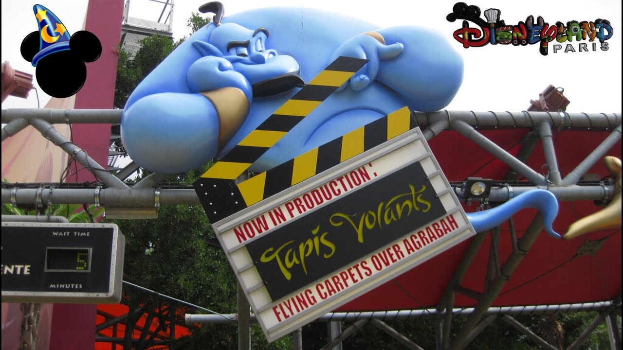 Disneyland París Las alfombras voladoras   Tapis Volants
