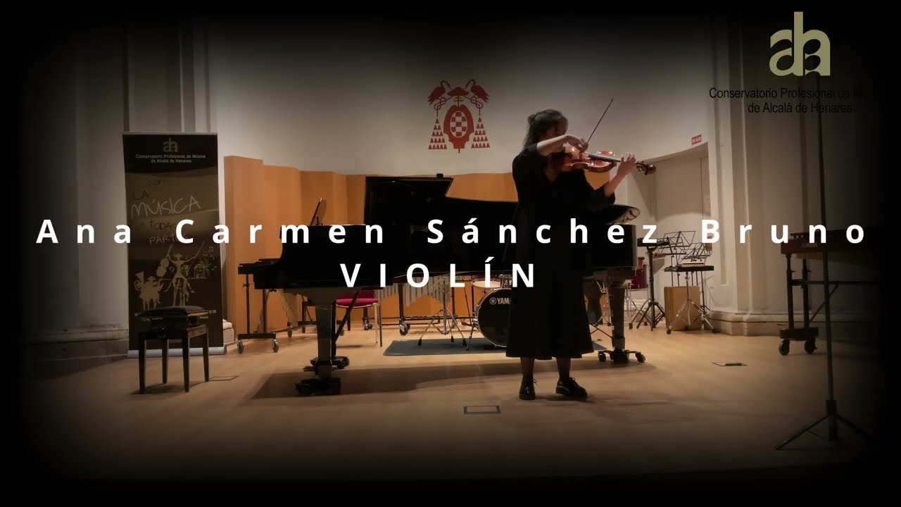 Ana Carmen Sánchez. Violín. Ysaye Ballade