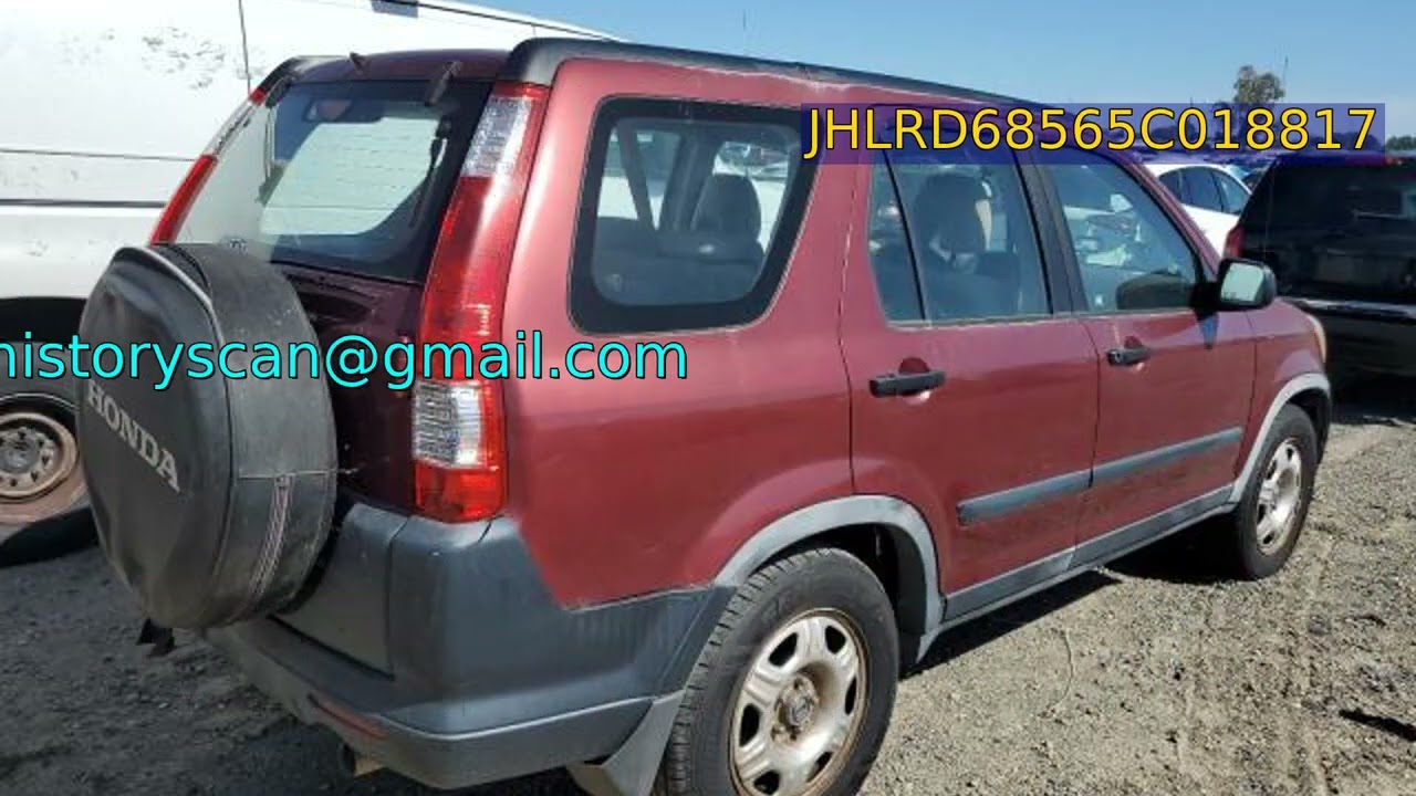 JHLRD68565C018817 - Honda Cr-v Lx 2005