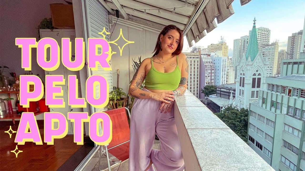 TOUR PELO APARTAMENTO NO CENTRO - Naetê Andreo