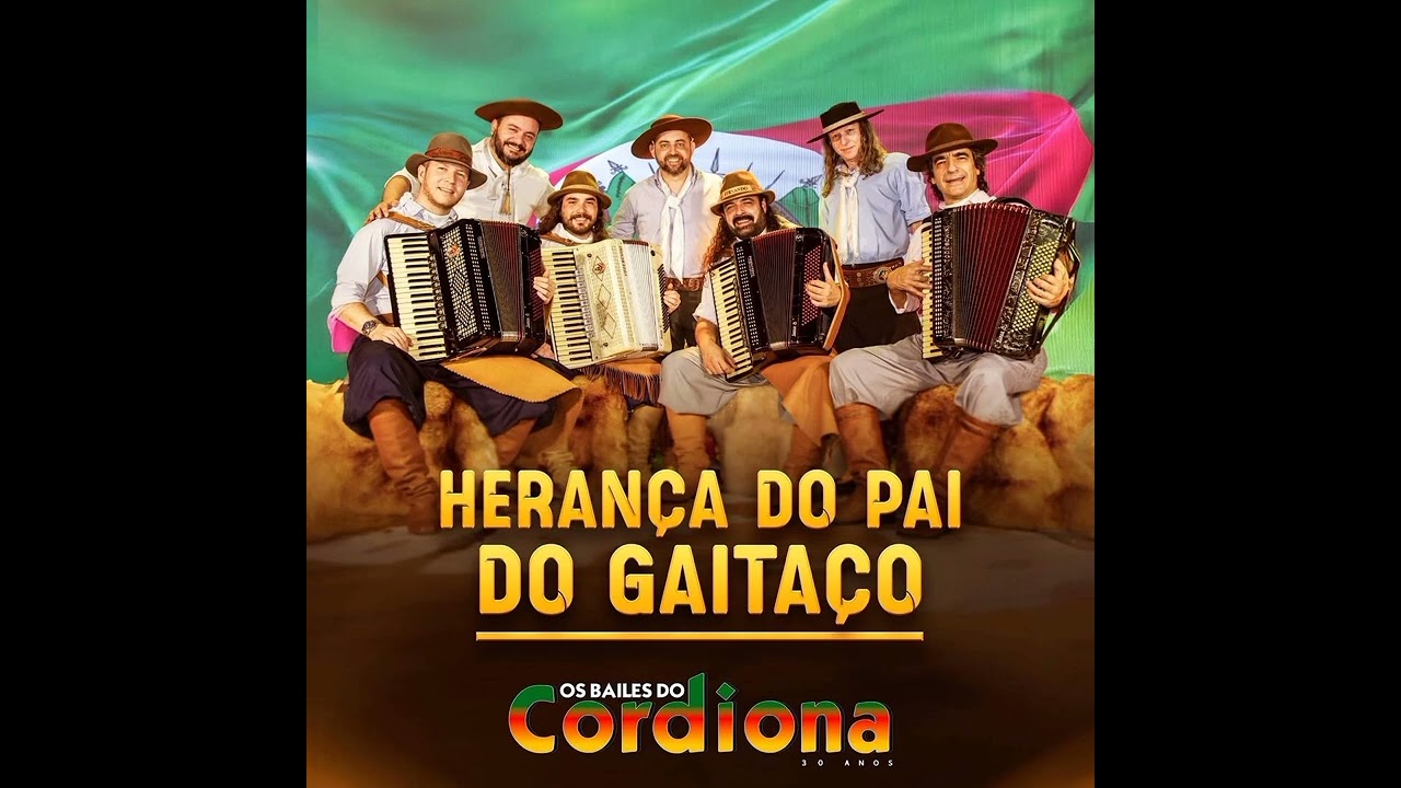 HERAN&Ccedil;A DO PAI DO GAITA&Ccedil;O - OS BAILES DO CORDIONA - 30 ANOS. @GrupoCordionaOficial