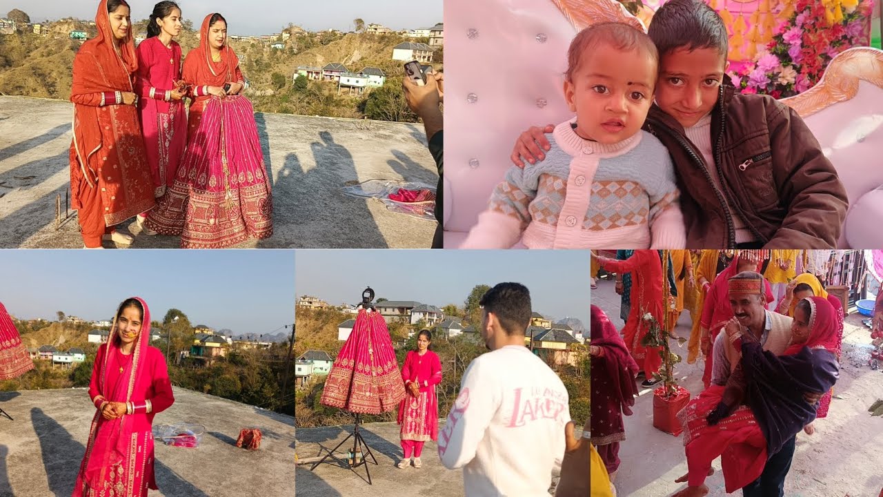 ज्योति का  लहंगे के साथ हुआ फोटोशूट