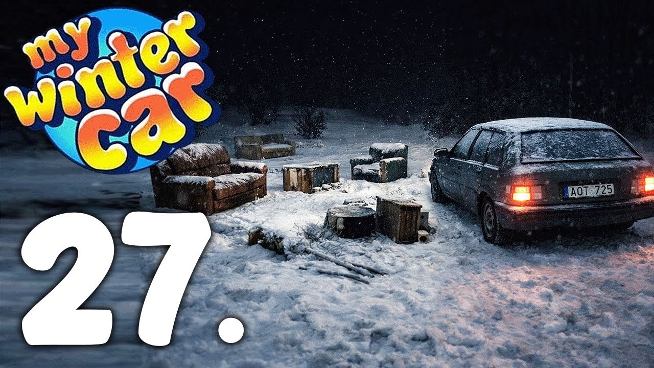 ENCUENTRO los muebles de mi ANTIGUA CASA en el VERTEDERO #27 - My Winter Car GAMEPLAY ESPAÑOL