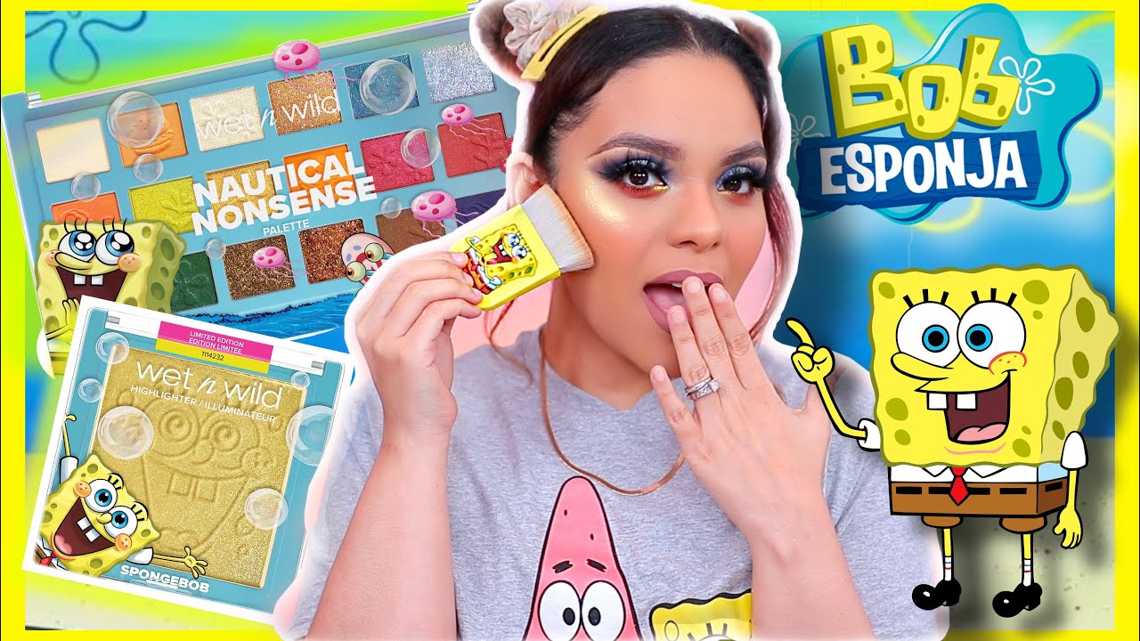 BOB ESPONJA x WET N WILD - QUE COLECCION TAN MAS BELLA PROBE DE TODO