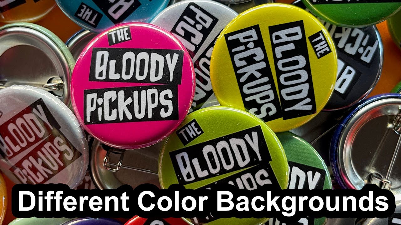 How to make button graphics in photoshop with different color backgrounds