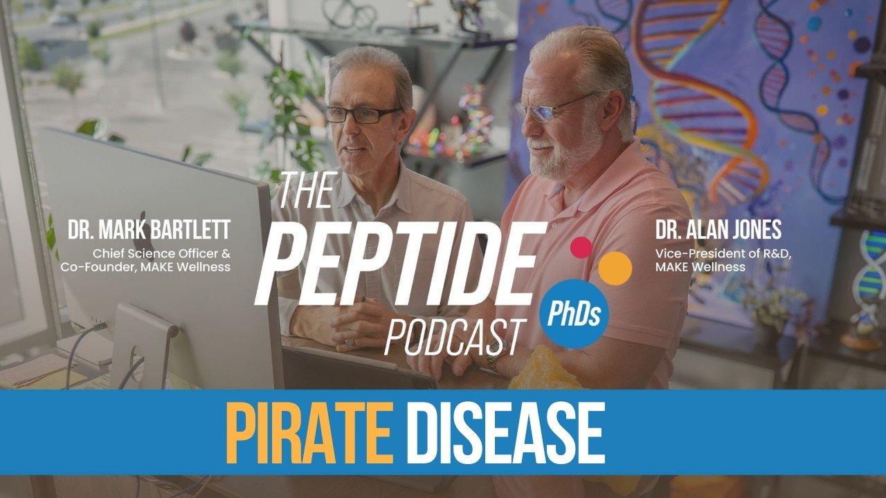 The Peptide PhDs Podcast: Pirate’s Disease, GLP-1s & The Brain’s “Silent Janitor”