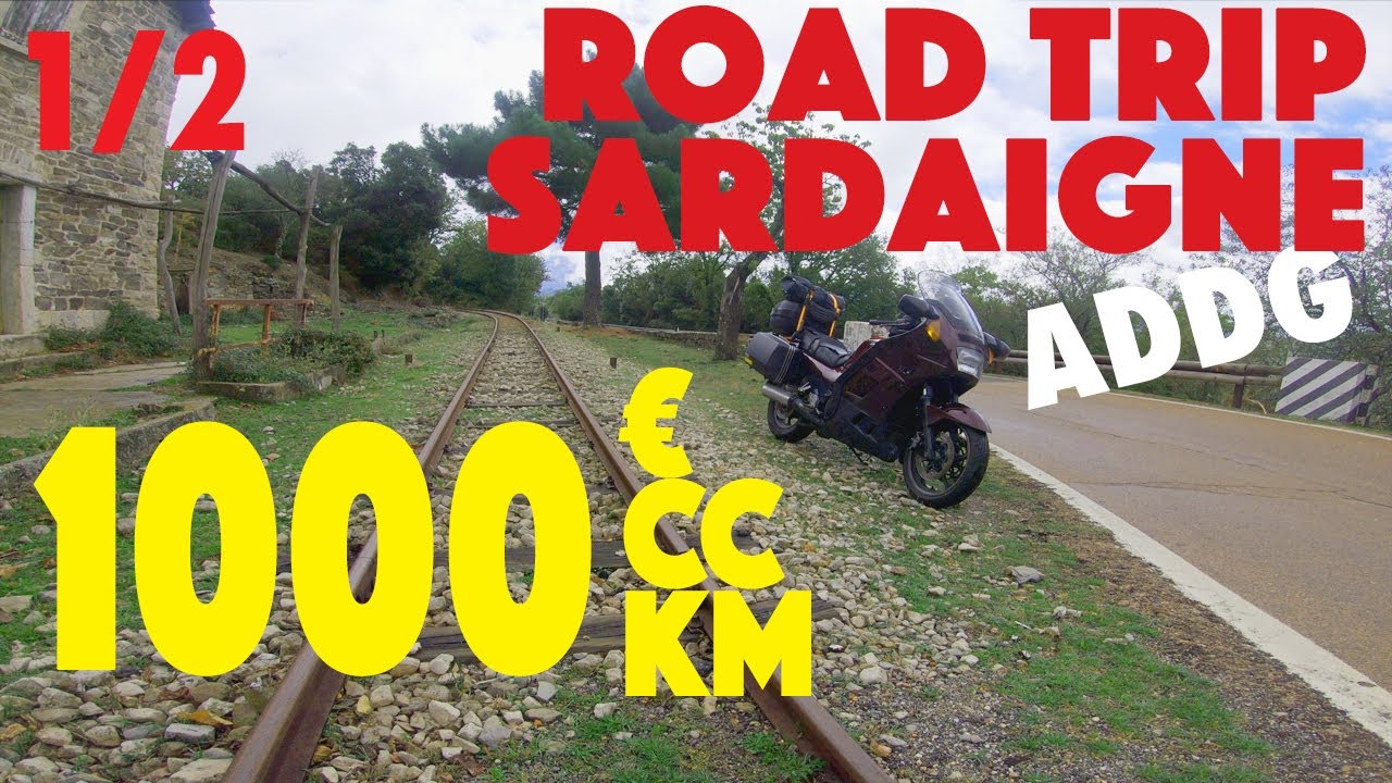 La Sardaigne en moto à 1000 € ! Partie 1/2