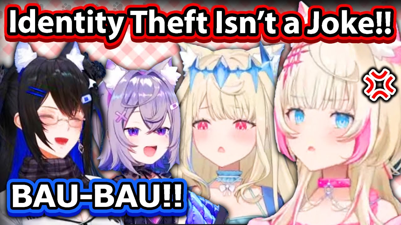 Mococo Was Enraged When Biboo and Nerissa Stole Her Identity and BAU BAU 【Hololive】