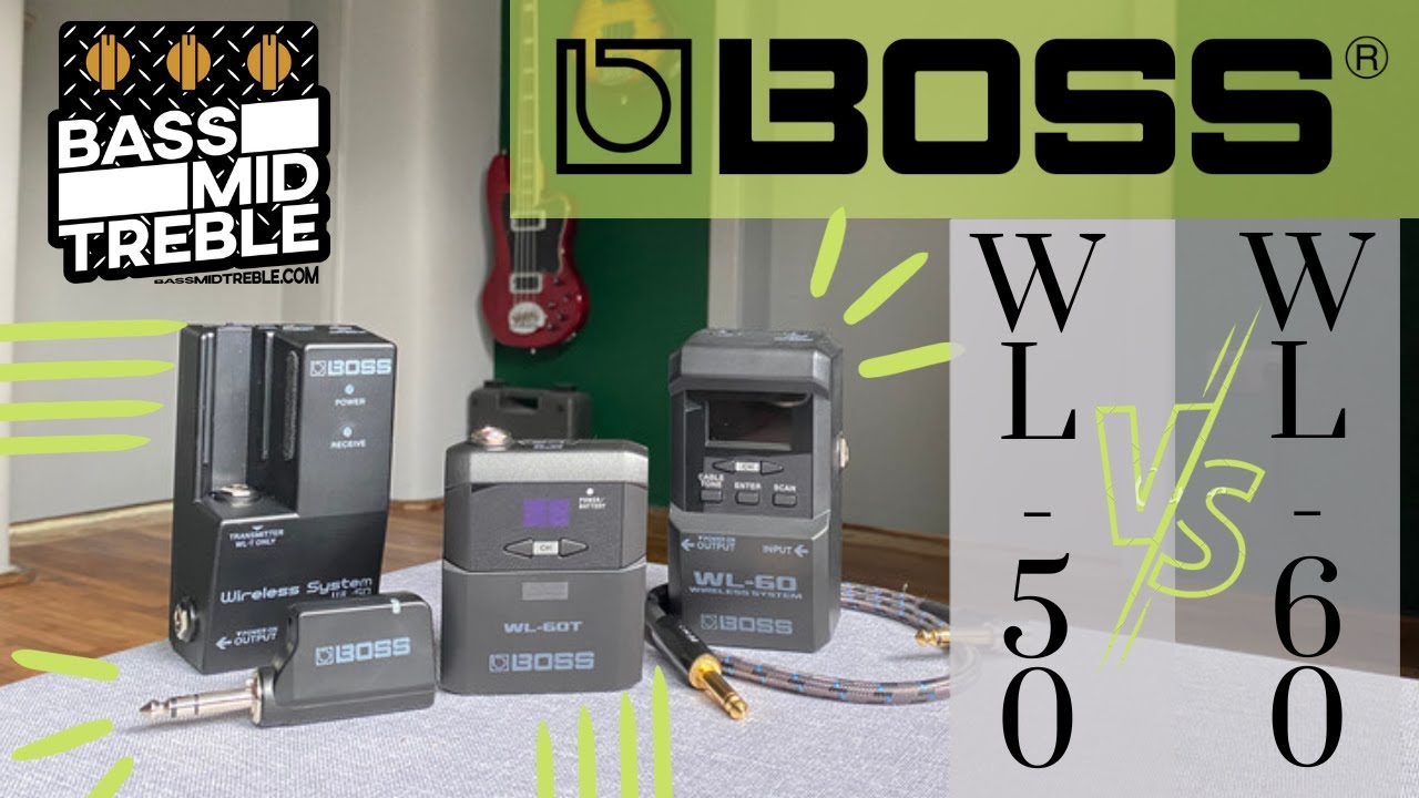 📡Valóban vezeték nélkül - Boss WL-50 és WL-60 Vezeték nélküli gitár adóvevők