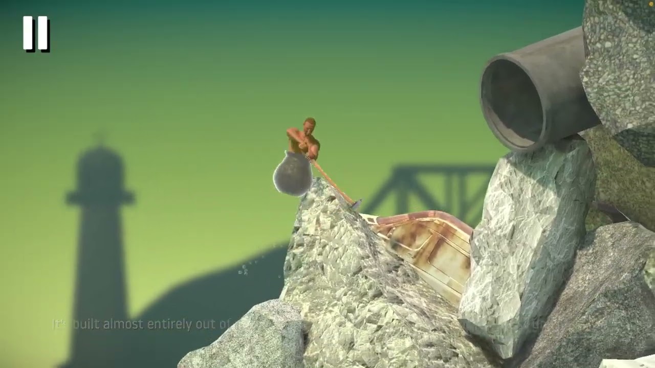 I played….getting over it (annoying asf)