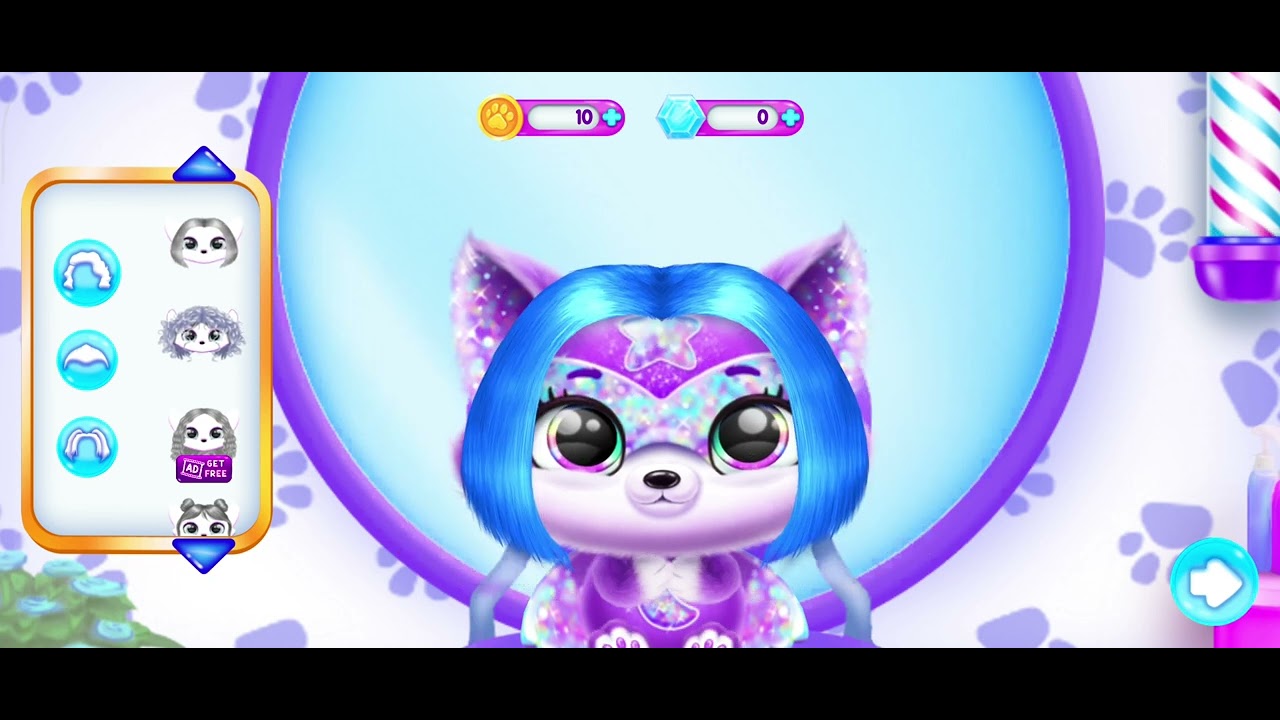 Fluvsies hair salon first game play 🩷🩵🤩💇🏻‍♀️