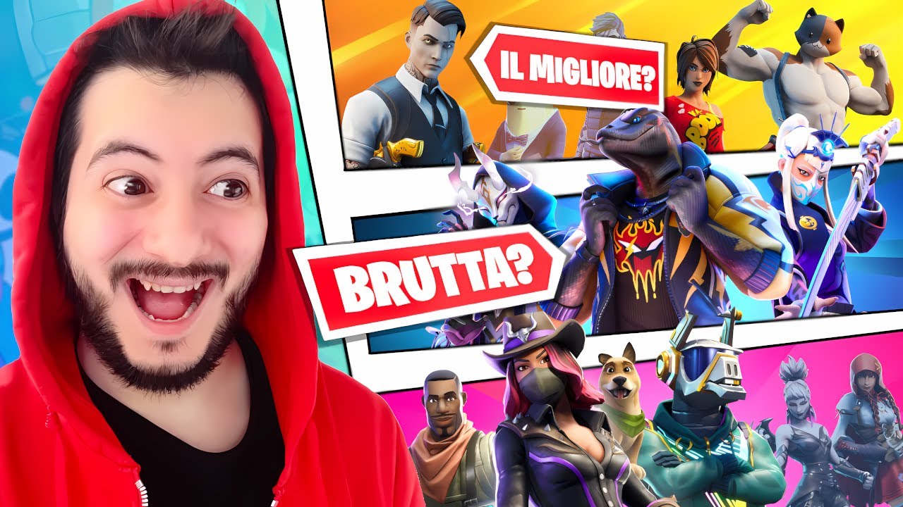 PAZZOX VOTA TUTTE LE SKIN PASS BATTAGLIA DI FORTNITE 🤔
