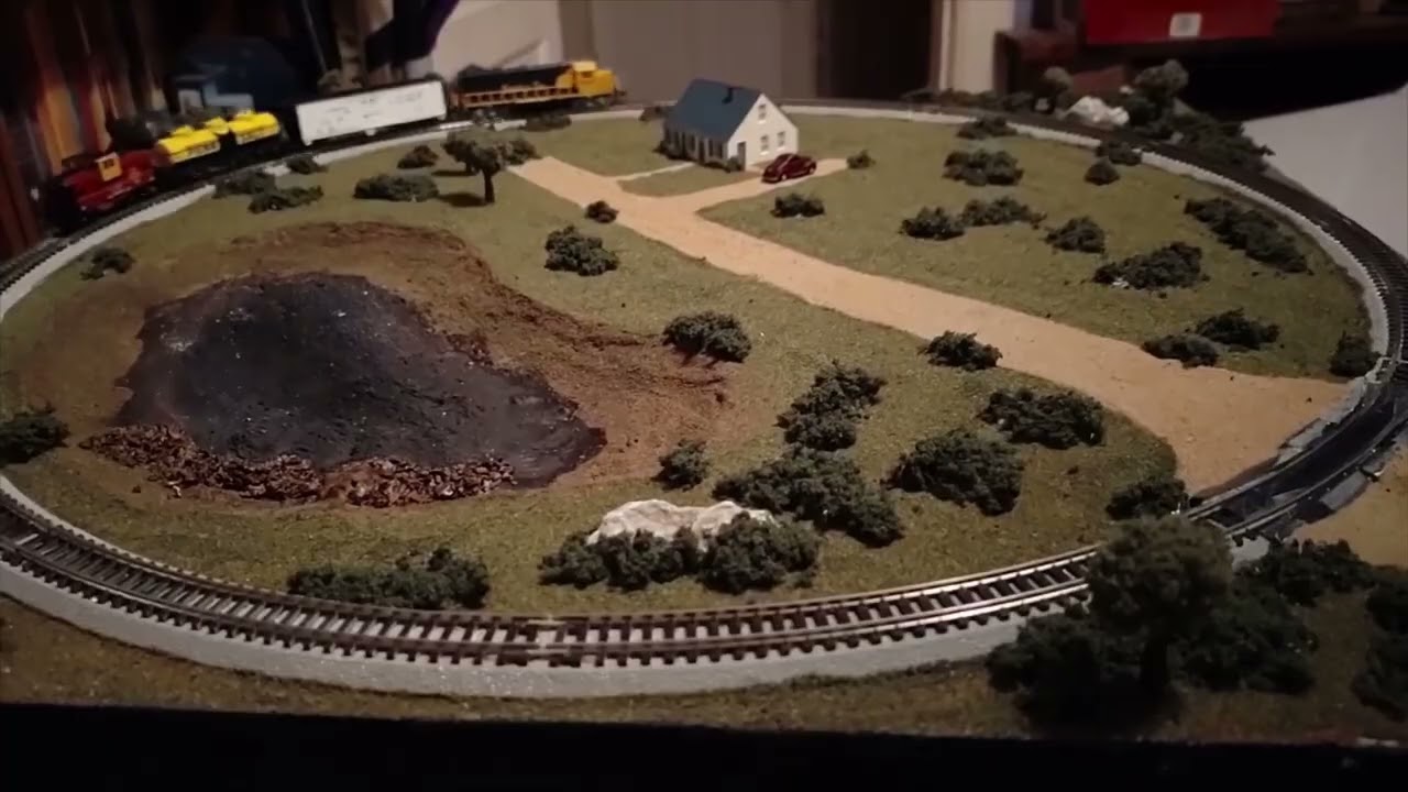 Skimming Over My Small N Scale Layout
