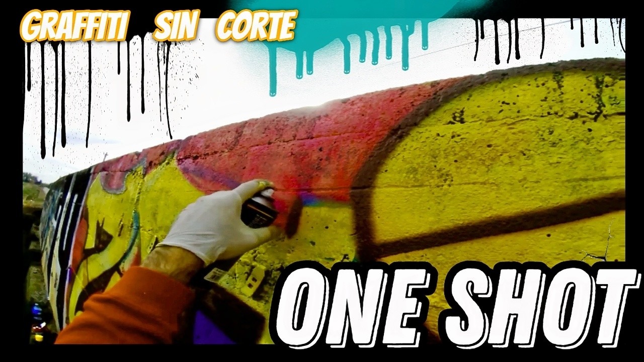 Graffiti POV REAL sin cortes 🔥 pintando en el culo del mundo