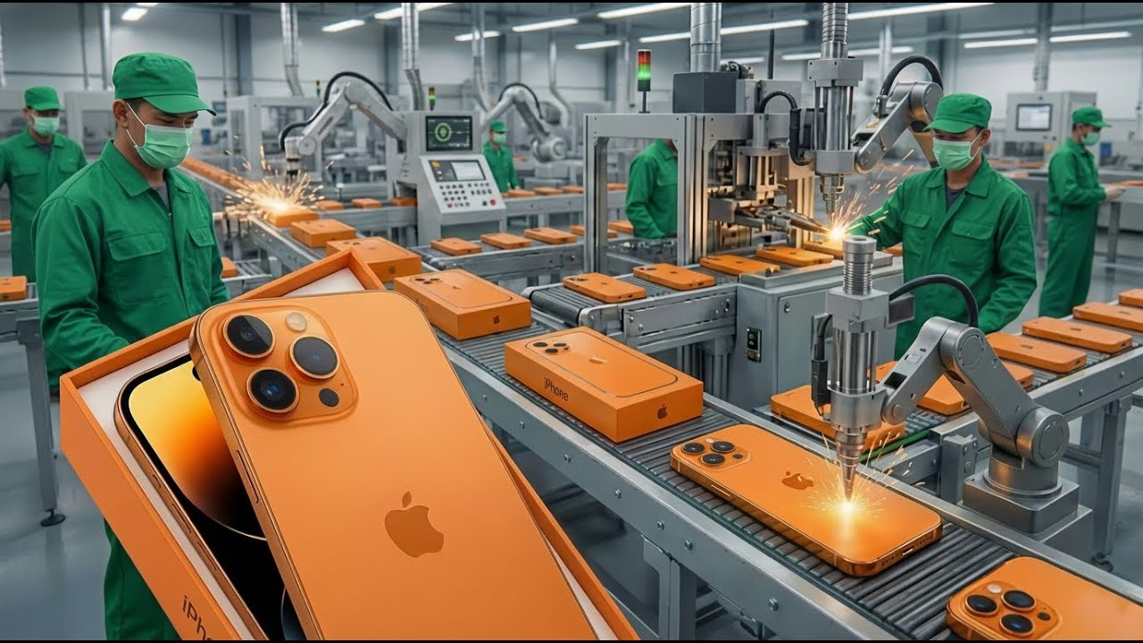 Inside Apple’s Secret Factory: How the Orange Titanium iPhone 17 Pro Max Is Made