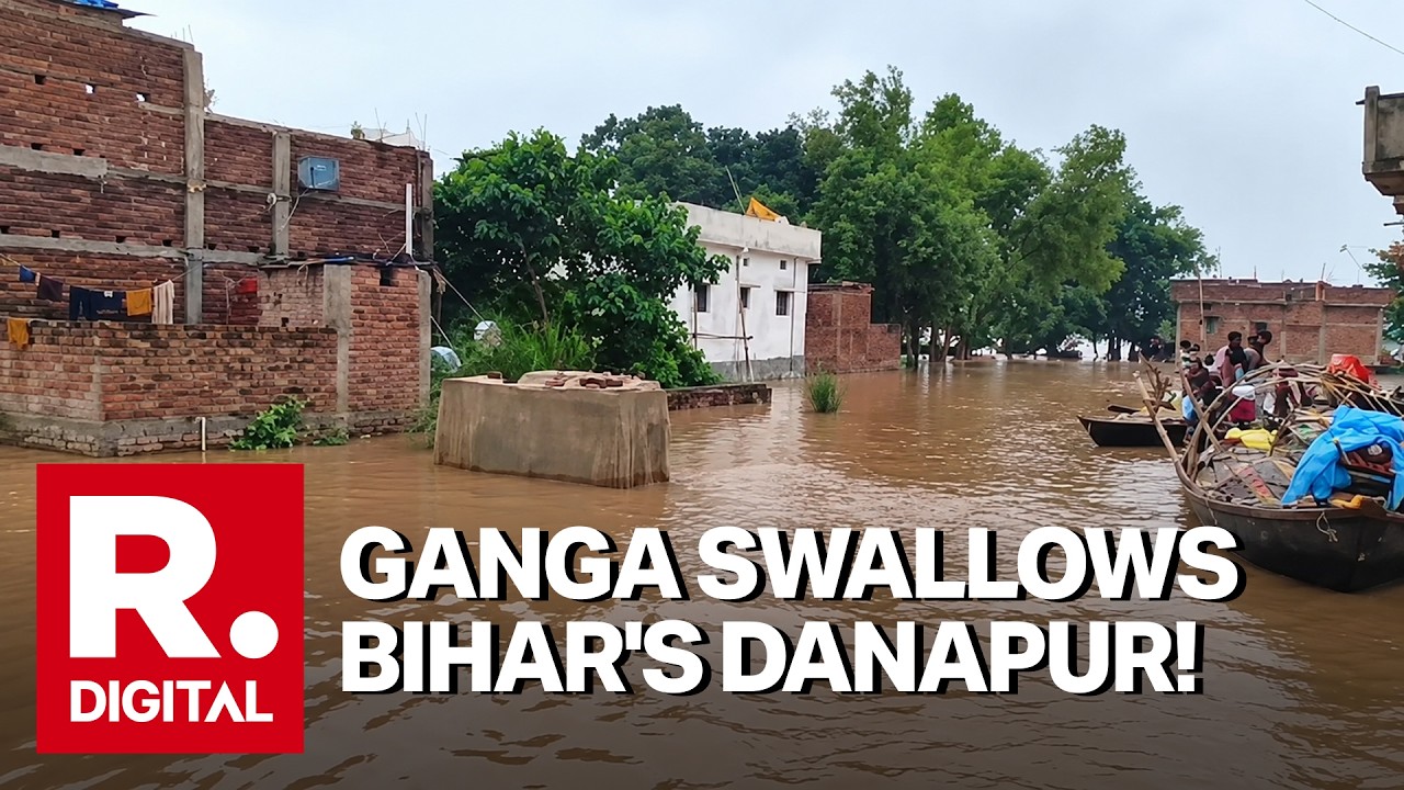 Ganga-Sone Rivers Submerge Danapur Diara After Nepal Floods | Patna | Bihar