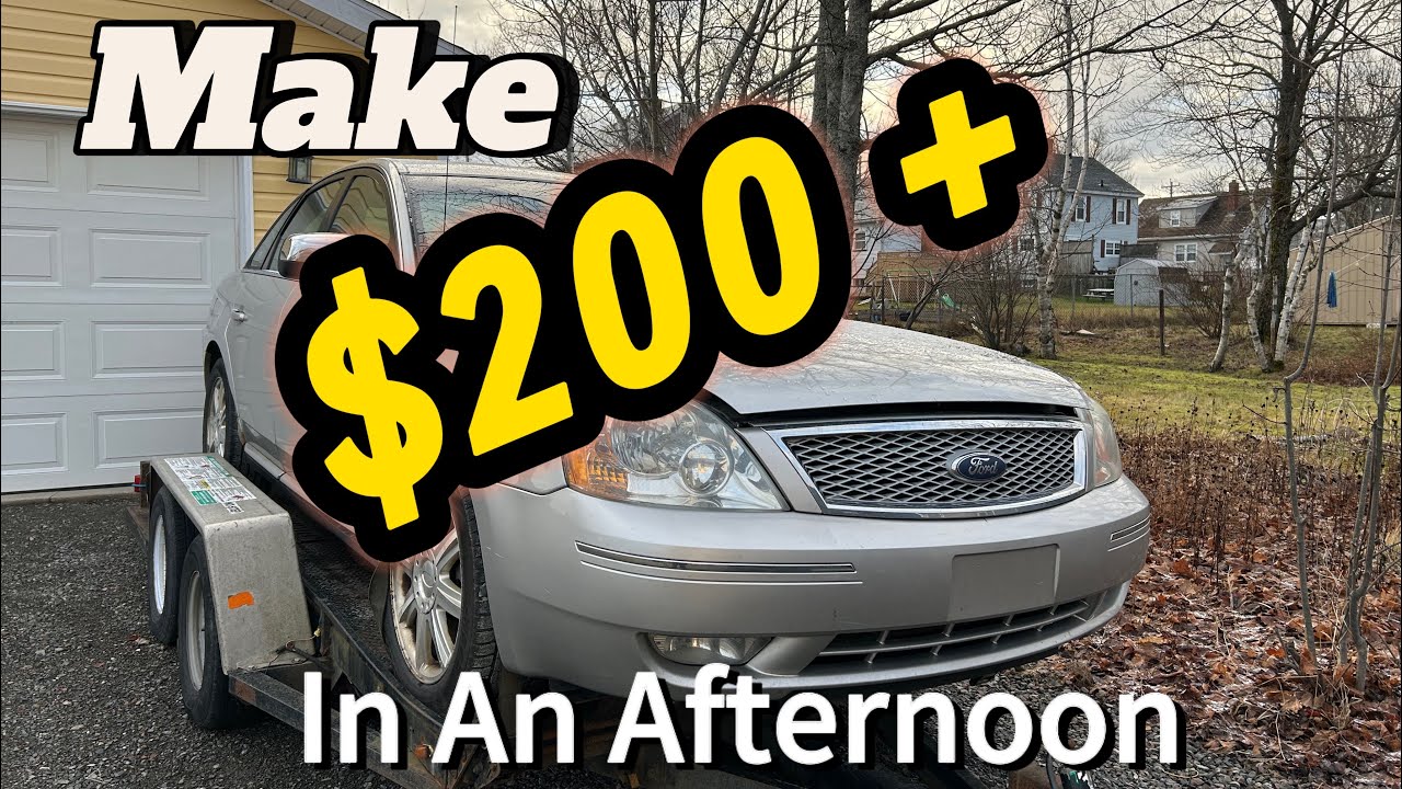 Make Money Flipping Junk Cars  - Is it Worth Doing?
