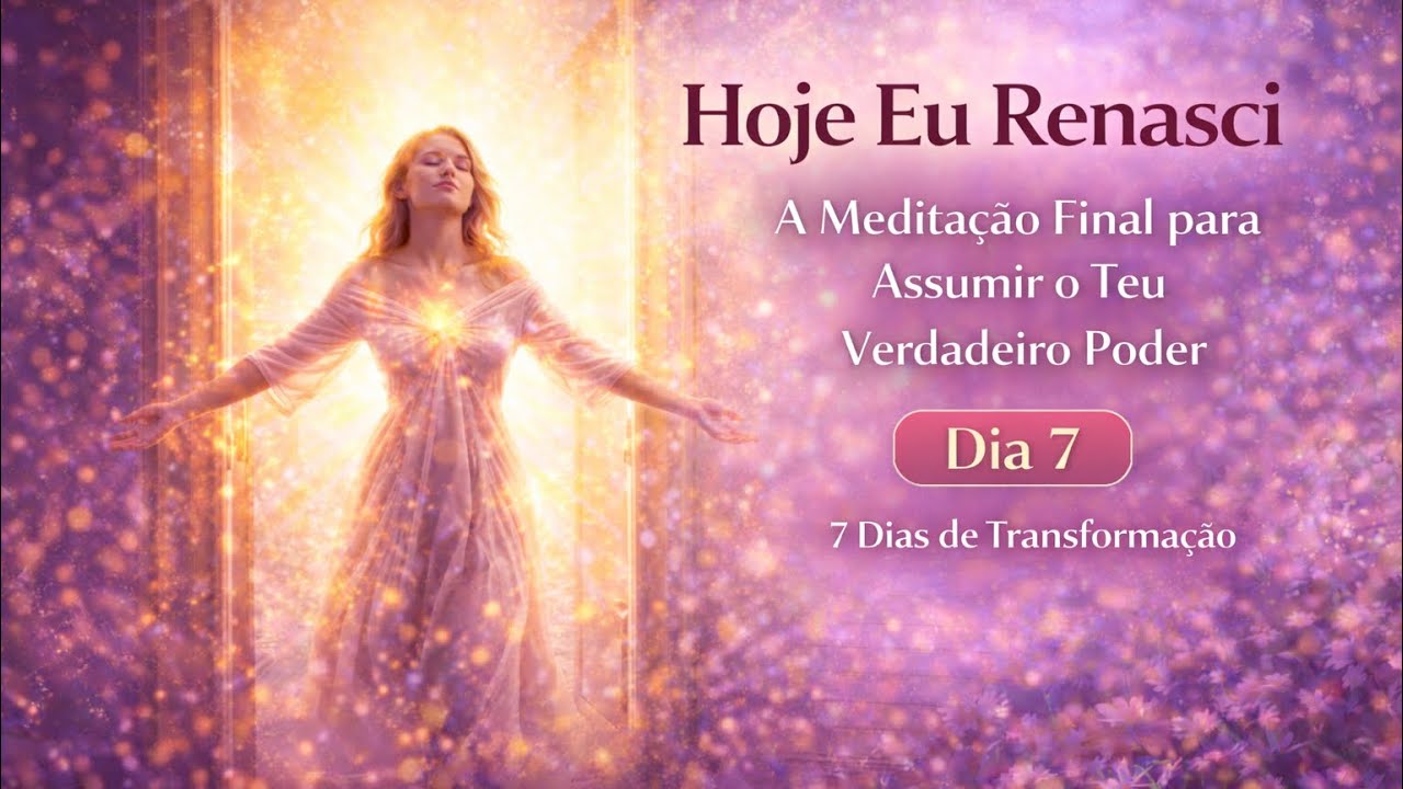 Dia 7 - Hoje Eu Renasci | A Meditação Final para Assumir o Teu Verdadeiro Poder