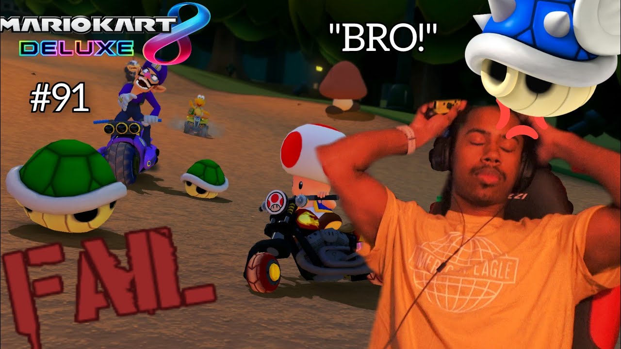 I Was Doing Everything But The Game Started Hating! | Mario Kart 8 Deluxe | #91