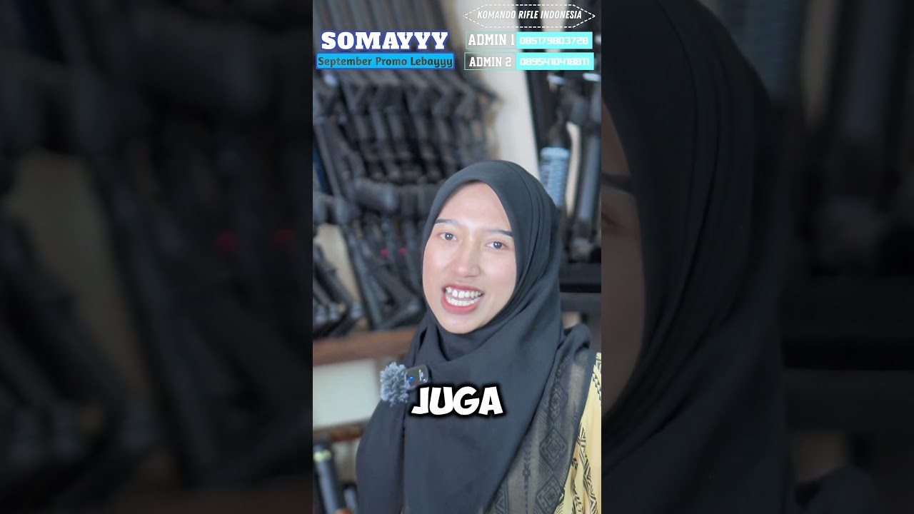 UPDATE STOCK SENAPAN ANGIN  DI BULAN SEPTEMBER