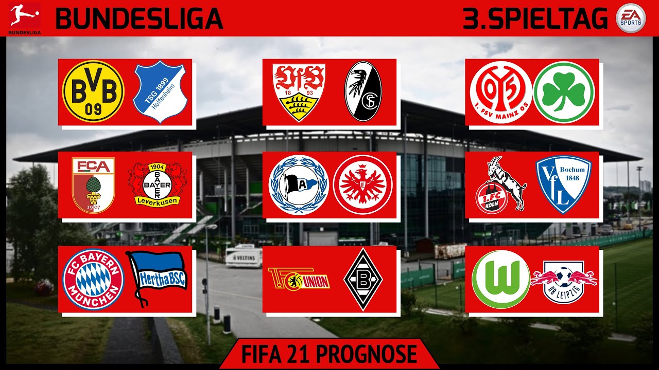[PS5] FIFA 21: Spieltag 3 (inkl. Samstagskonferenz) - 2021/22 l Bundesliga Prognose [FULL HD]