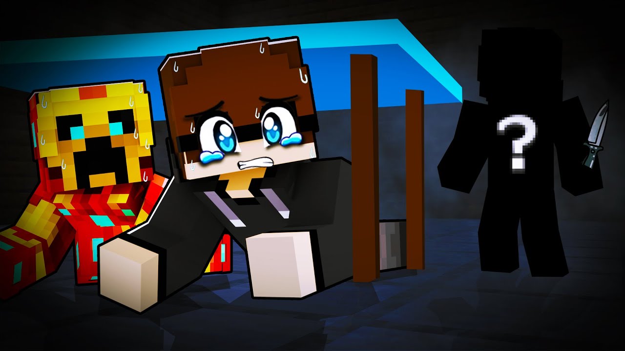 UN ASSASSINO NELLA VILLA DEGLI YOUTUBER SU MINECRAFT!!