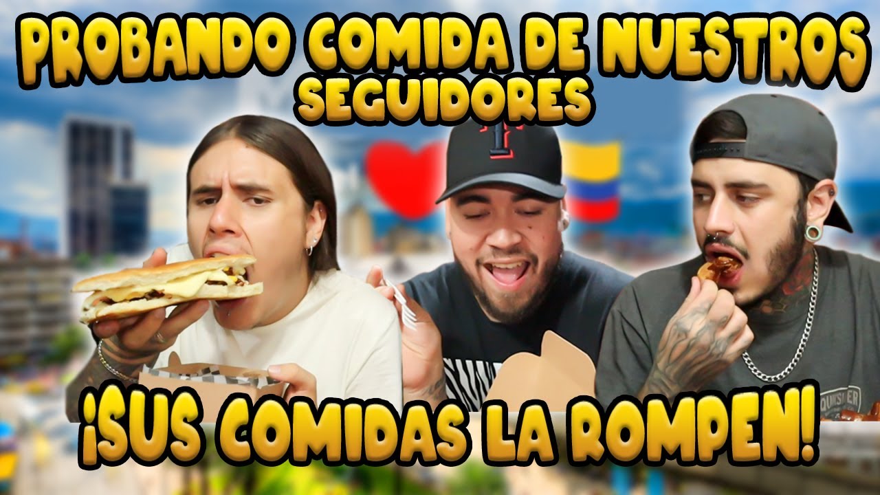 NUESTROS SEGUIDORES nos INVITAN a PROBAR SU COMIDA 🤯  #banago #medellin #comidaviral