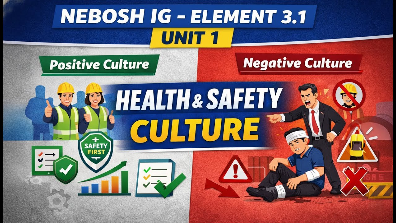 Element 3.1 – Understanding Health & Safety Culture I NEBOSH IG Unit 1