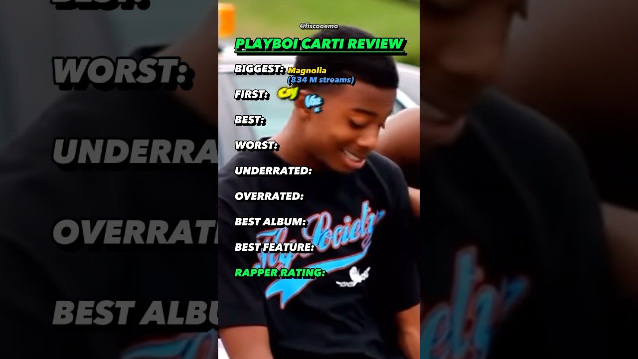 Playboi Carti is officially retired #playboicarti #wholelottared #magnolia #rap #review #hiphop